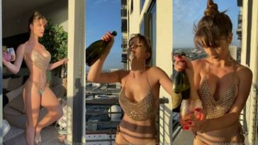 Amanda Cerny Leaked Nude New year Celebration Video