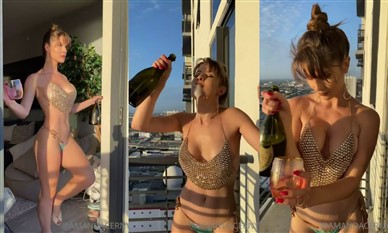 Amanda Cerny Leaked Nude New year Celebration Video