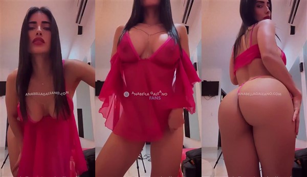 Anabella Galeano Naked See Through Nipples Video Leaked