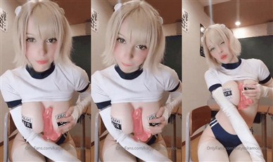 Katyuska Moonfox Cosplay Dildo Titty Tease Video Leaked