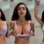 Malu Trevejo Nude Titty Shaking Teasing Video Leaked