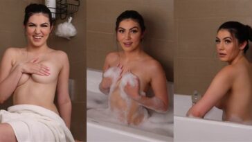 Mikaela Pascal Nude Bathtub Video Leaked