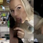 ScarlettKissesXO Mall Park Blowjob Facial Video Leaked