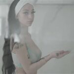 Bhad Bhabie Topless Nipple Visible in Shower Video Premium