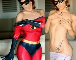 Coralea Jade Nude Mrs Incredible Cosplay