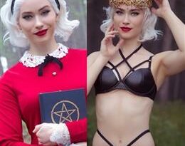 Nichameleon Sexy Sabrina Spellman Cosplay