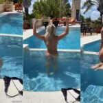 Paige Vanzant Nude in Swimming Pool Video Premium