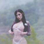 Katyuska Moonfox White see through lingerie