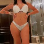 Malu Trevejo Thong Lingerie Dancing