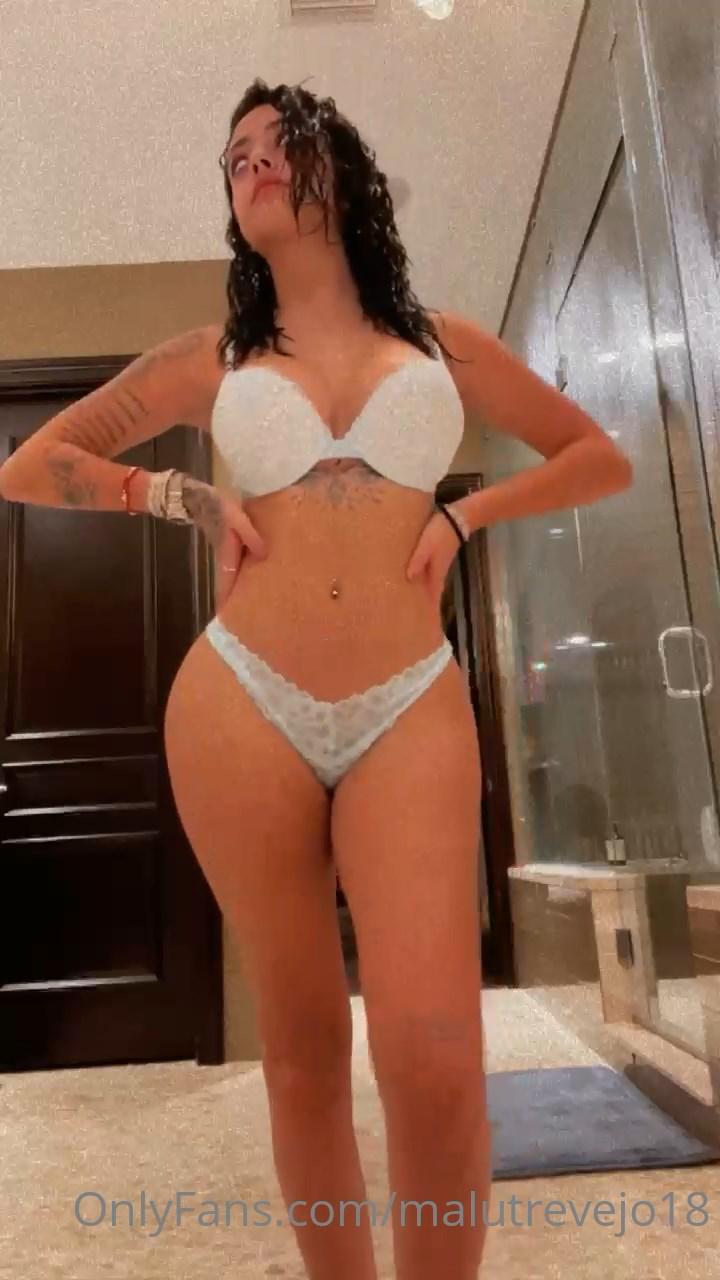 Malu Trevejo Thong Lingerie Dancing - ThotBook