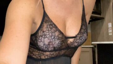 Vicky Stark Black See-Through Lingerie Onlyfans Photos Premium