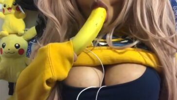 ASMR Pika Patreon Banana Lollipop Seducing Video Premium