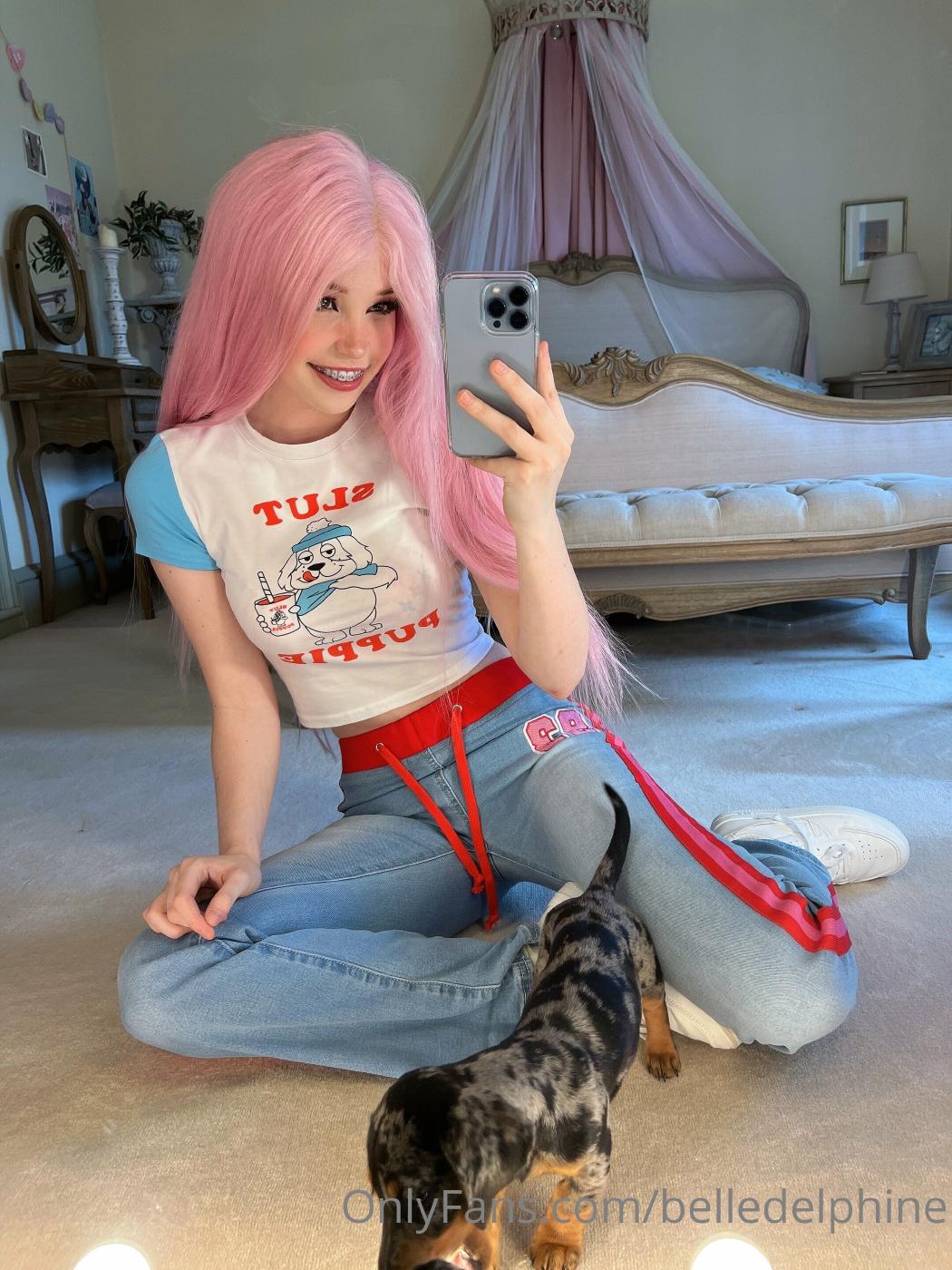 Belle Delphine And Puppy Onlyfans Set Premium