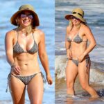 Hilary Duff Sexy Paparazzi Bikini Beach Set Leaked