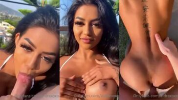 Aidraxoxo Outdoor Sex Tape Video Leaked