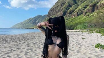 Bella Poarch Bikini Beach Mask Photoshoot Set Leaked