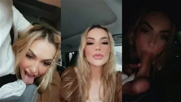 Olivia Mae Nude Car Blowjob