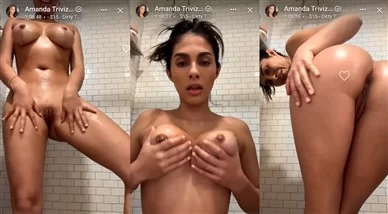 Amanda Trivizas Nude Shower Livestream Video Premium