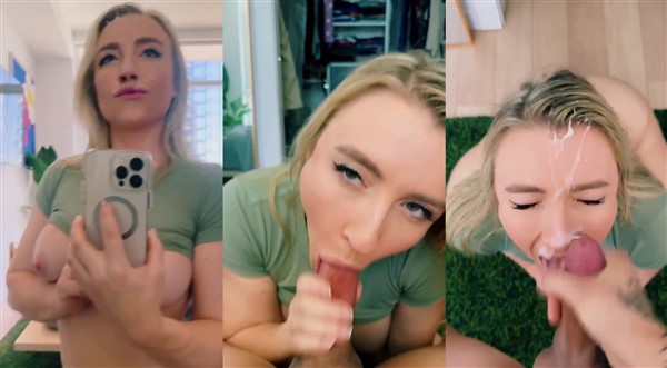 BlondeAdobo Blowjob Facial Cumshot Video Leaked