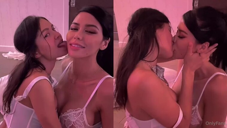 Mira Premium Livestream Lesbian Kissing Video