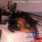 EmilySweats Sleep Cam Boob Slip Twitch Streamer Video