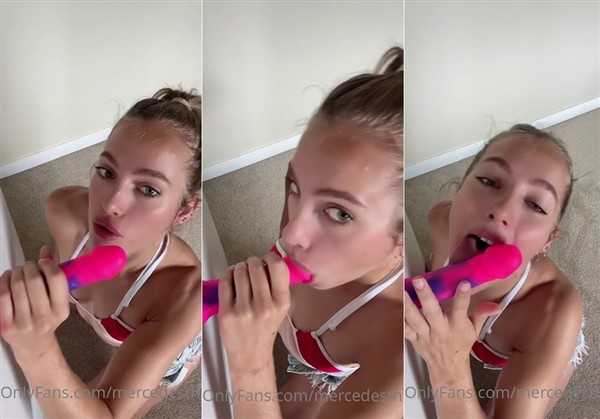 MercedesTheDancer Sucking Dildo Video Leaked