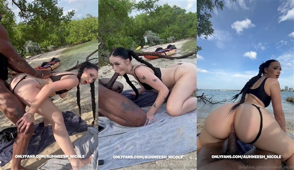 Auhneesh Nicole Beach Sex Video Leaked