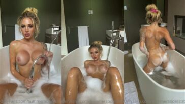 Summer Soderstrom Bathtub Nude Video Leaked