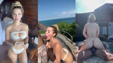 ScarlettKissesXO Enjoy Her Vacation Video Leaked