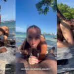 Ashley Aoky Blowjob and Riding at Beach Onlyfans Video Leaked