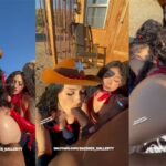 Auhneesh Nicole Teen Cowgirls Riding Cock Threesome Video Leaked