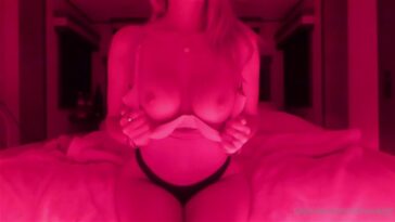 Corinna Kopf Strip Tease in Red Light Video Leaked