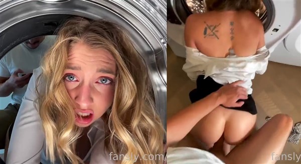 Itsmecat Stuck in the Washing Machine Sex Tape Video Leaked